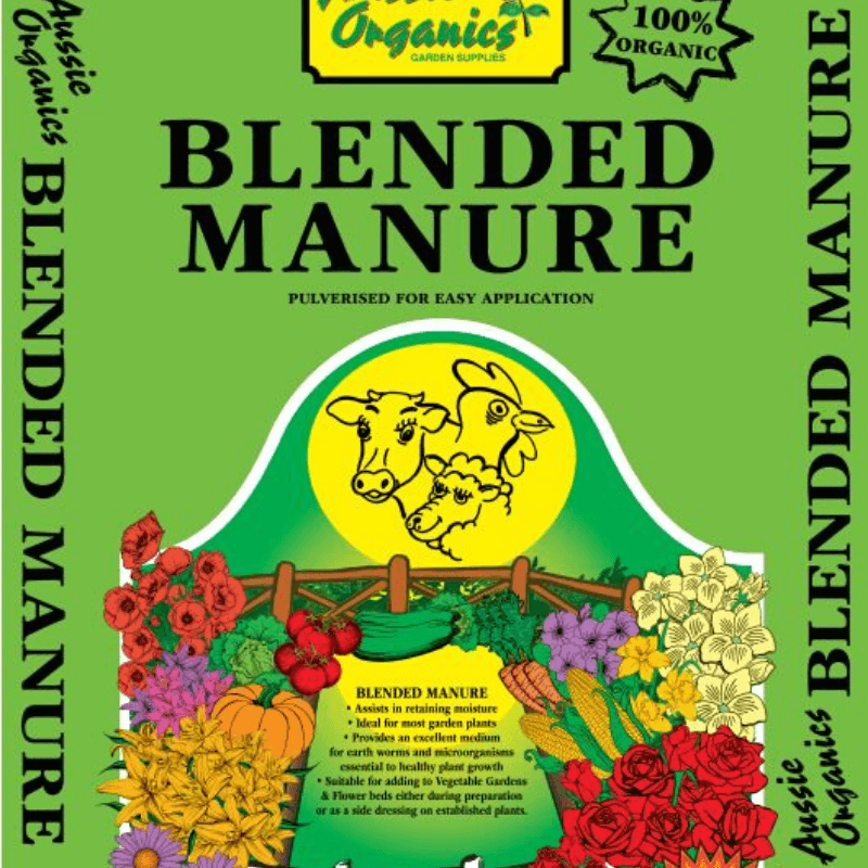 Blended Manure 30lt Bag Down To Earth Garden Supplies